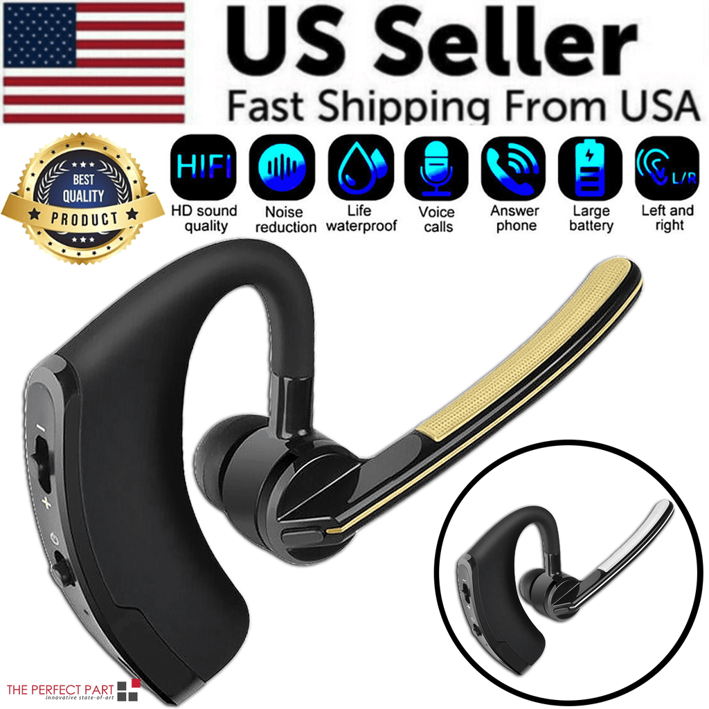 Bluetooth Earpiece Wireless Headset Noise Cancelling Headphones Driver Trucker - Cozy & Co. Market