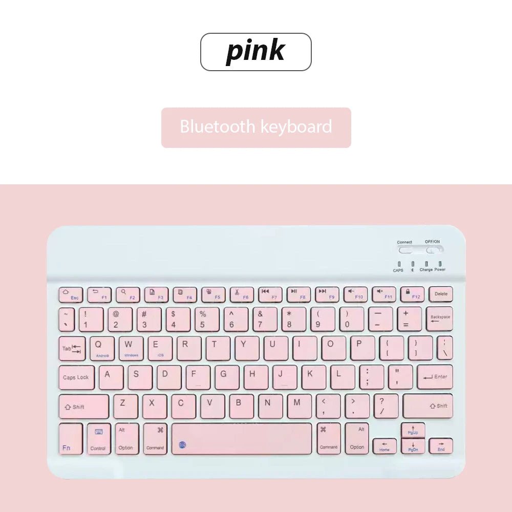 Bluetooth Wireless Keyboard Universal Mobile Phone Tablet Keyboard And Mouse Mini Bluetooth Keyboard Ipad Keyboard Accessories - Cozy & Co. Market