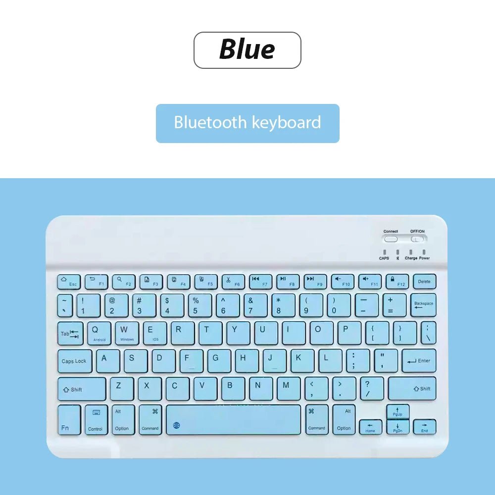 Bluetooth Wireless Keyboard Universal Mobile Phone Tablet Keyboard And Mouse Mini Bluetooth Keyboard Ipad Keyboard Accessories - Cozy & Co. Market
