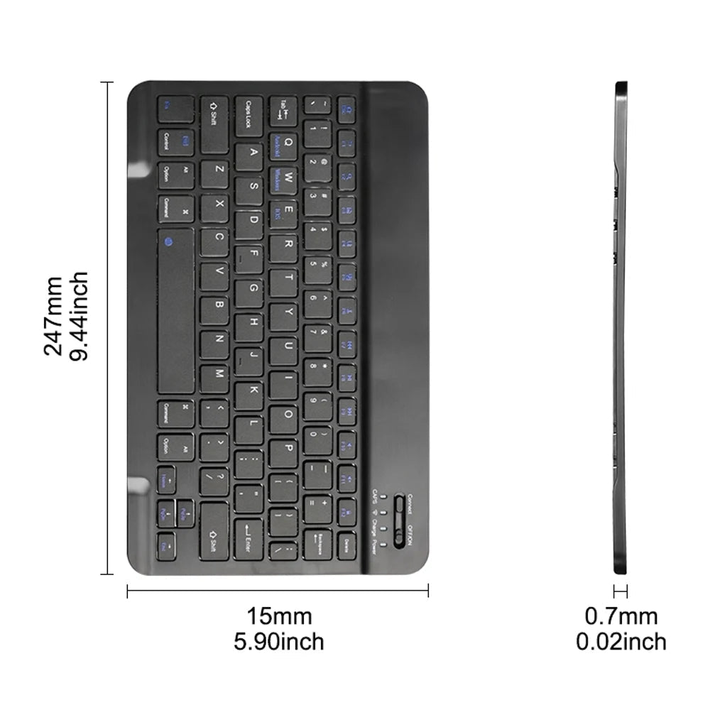 Bluetooth Wireless Keyboard Universal Mobile Phone Tablet Keyboard And Mouse Mini Bluetooth Keyboard Ipad Keyboard Accessories - Cozy & Co. Market