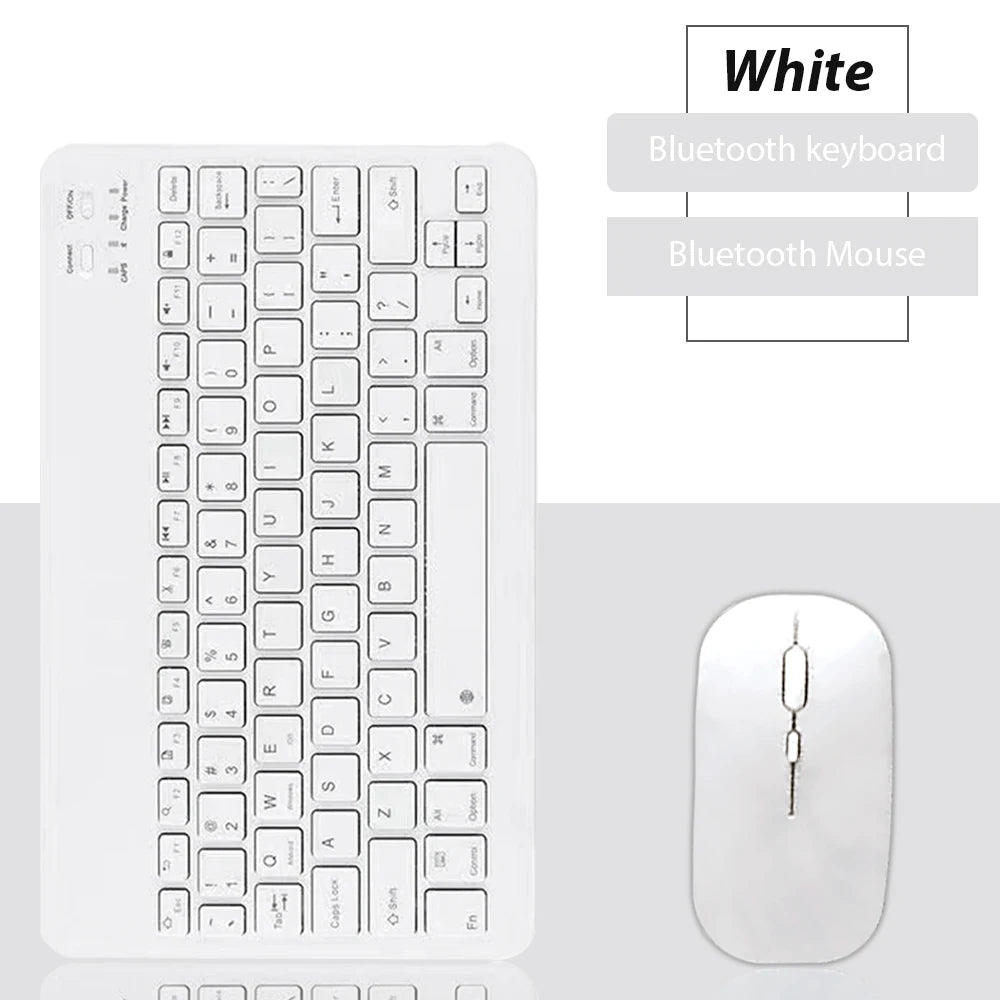 Bluetooth Wireless Keyboard Universal Mobile Phone Tablet Keyboard And Mouse Mini Bluetooth Keyboard Ipad Keyboard Accessories - Cozy & Co. Market