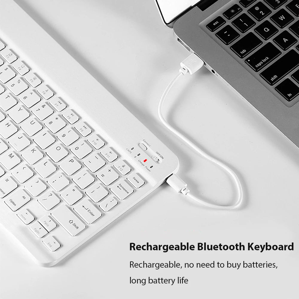 Bluetooth Wireless Keyboard Universal Mobile Phone Tablet Keyboard And Mouse Mini Bluetooth Keyboard Ipad Keyboard Accessories - Cozy & Co. Market