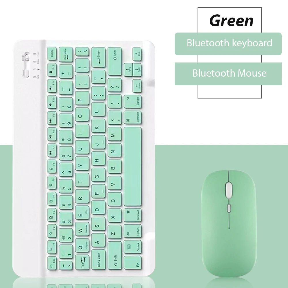 Bluetooth Wireless Keyboard Universal Mobile Phone Tablet Keyboard And Mouse Mini Bluetooth Keyboard Ipad Keyboard Accessories - Cozy & Co. Market