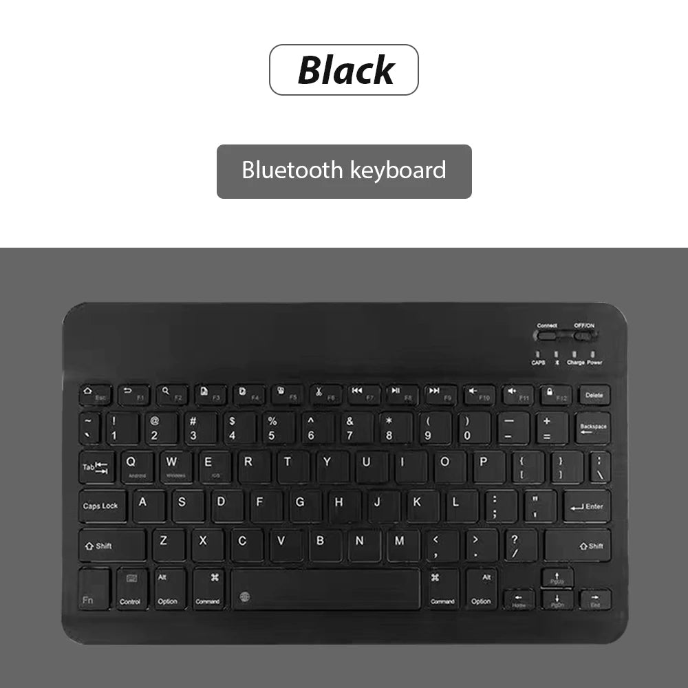 Bluetooth Wireless Keyboard Universal Mobile Phone Tablet Keyboard And Mouse Mini Bluetooth Keyboard Ipad Keyboard Accessories - Cozy & Co. Market