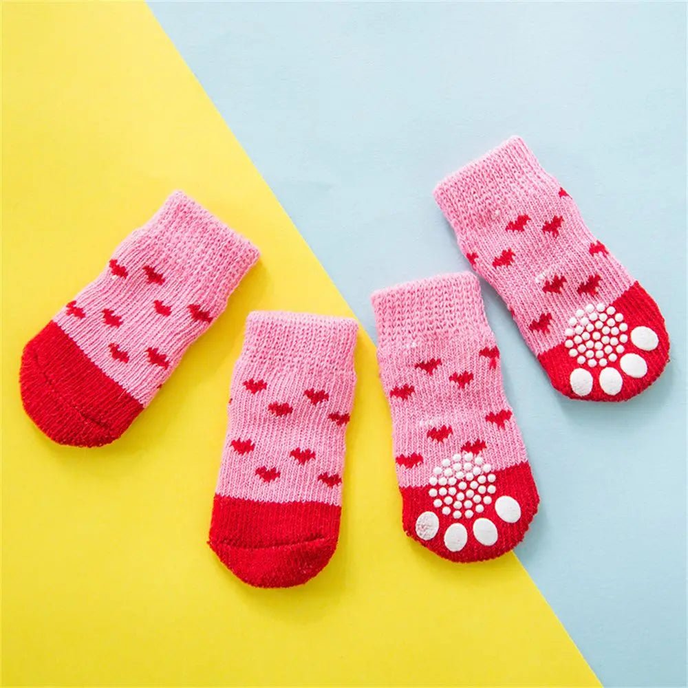 Breathable Cotton Pet Socks for Cats & Dogs - Cozy & Co. Market