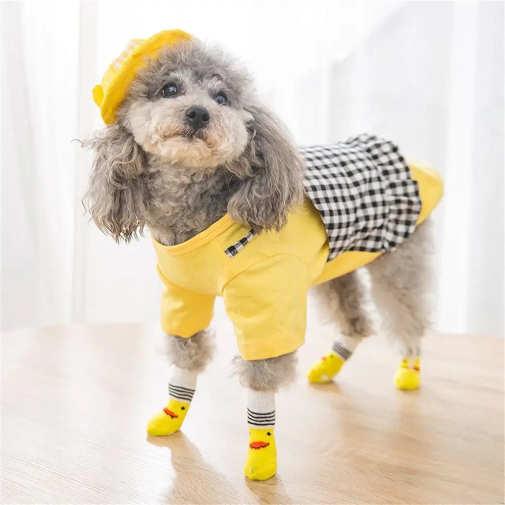 Breathable Cotton Pet Socks for Cats & Dogs - Cozy & Co. Market