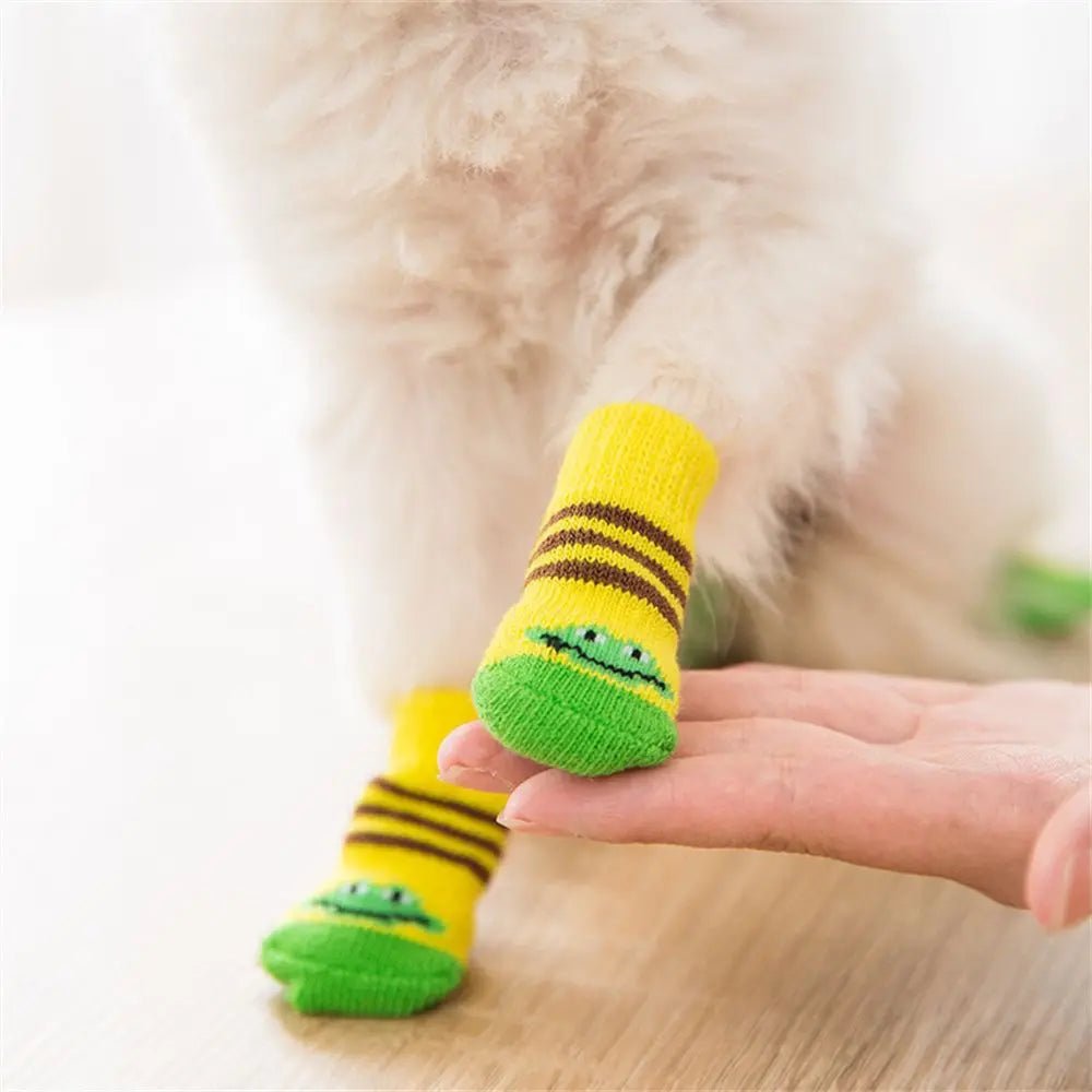 Breathable Cotton Pet Socks for Cats & Dogs - Cozy & Co. Market
