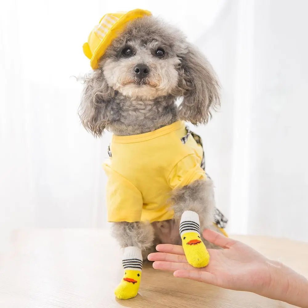 Breathable Cotton Pet Socks for Cats & Dogs - Cozy & Co. Market