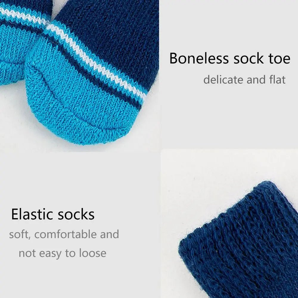 Breathable Cotton Pet Socks for Cats & Dogs - Cozy & Co. Market