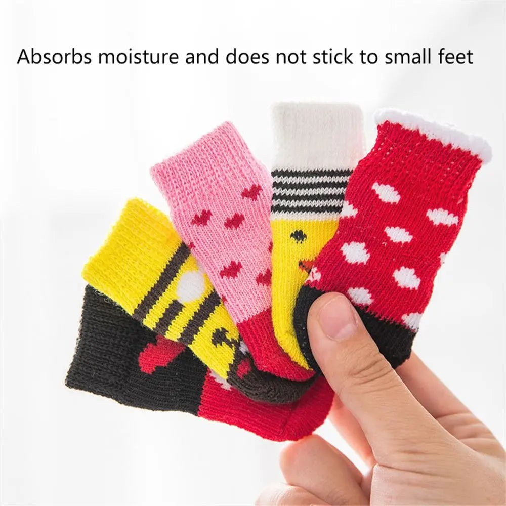 Breathable Cotton Pet Socks for Cats & Dogs - Cozy & Co. Market