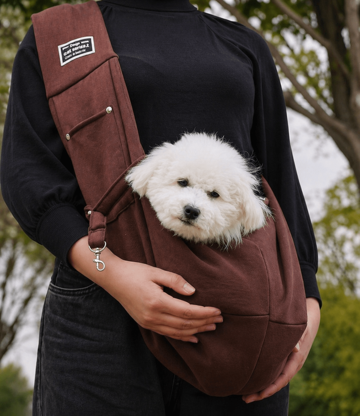 Breathable Mesh Shoulder Bag for Pets - Cozy & Co. Market