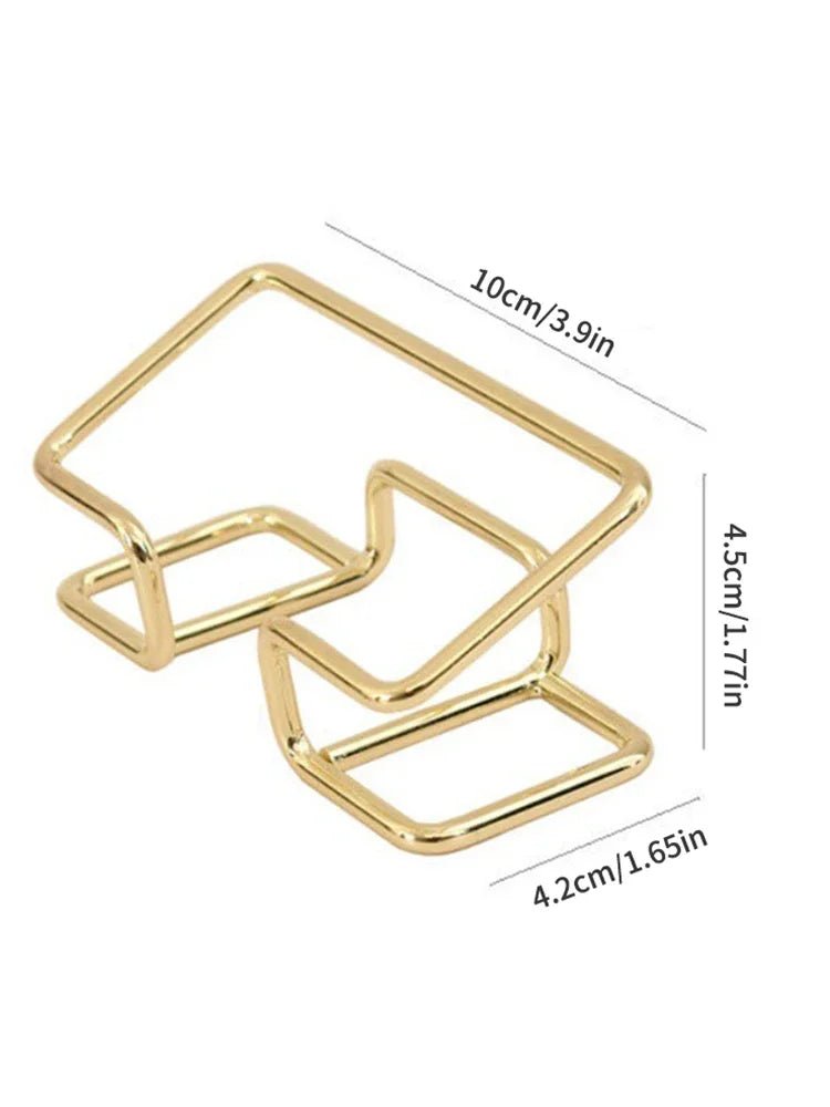 Business Card Holder Desk Bracket Cards Organizer Office Gift Display Holders Business Card Holder Desk Bracket Cards Organizer - Cozy & Co. Market