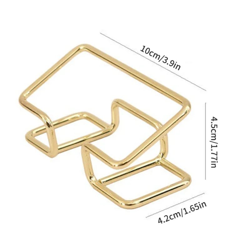 Business Card Holder Desk Bracket Cards Organizer Office Gift Display Holders Business Card Holder Desk Bracket Cards Organizer - Cozy & Co. Market