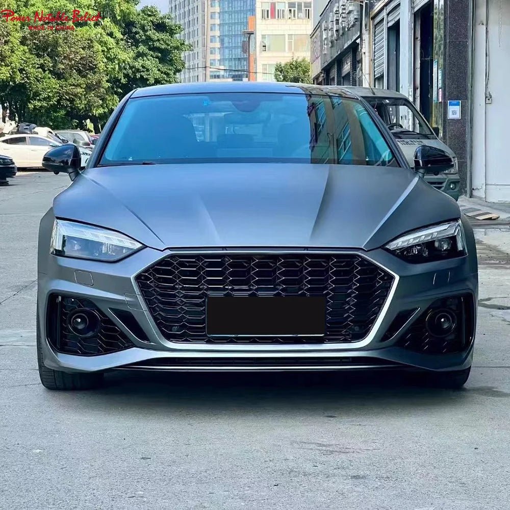 Car 2020-2024 RS5 Style Full Body Kit A5 S5 Front Rear Bumper Kit for Audi A5 S5 2020 2021 2022 2023 2024 - Cozy & Co. Market