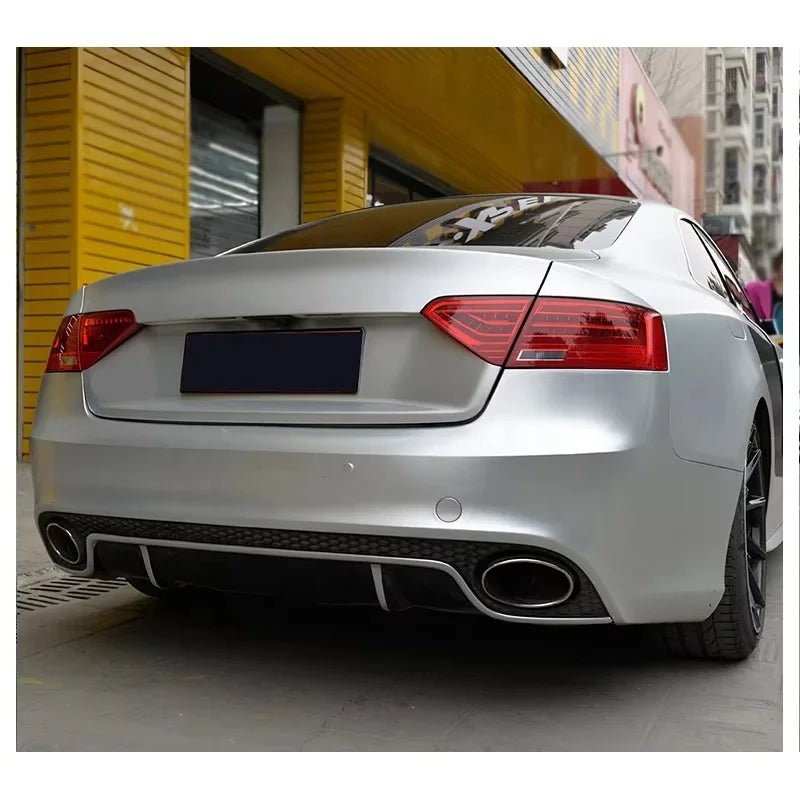Car A5 S5 B8.5 Rear Bumper Facelift RS5 Style Body Kits for Audi A5 S5 B8 Rear Bumper 2 Doors 4 Doors 2012 2013 2014 2015 2016 - Cozy & Co. Market
