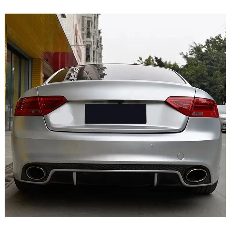 Car A5 S5 B8.5 Rear Bumper Facelift RS5 Style Body Kits for Audi A5 S5 B8 Rear Bumper 2 Doors 4 Doors 2012 2013 2014 2015 2016 - Cozy & Co. Market