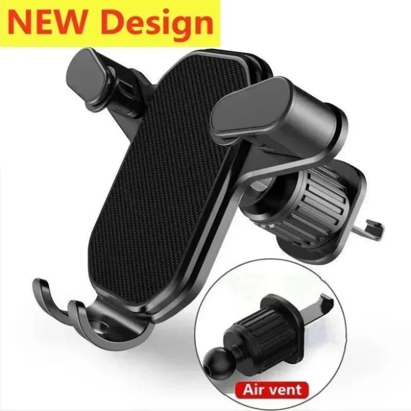 Car Air Outlet Clip Stand Car Phone Holder Smartphone Mount Gravity No Magnetic Support in Car For iPhone Xiaomi Samsung Huawei - Cozy & Co. Market