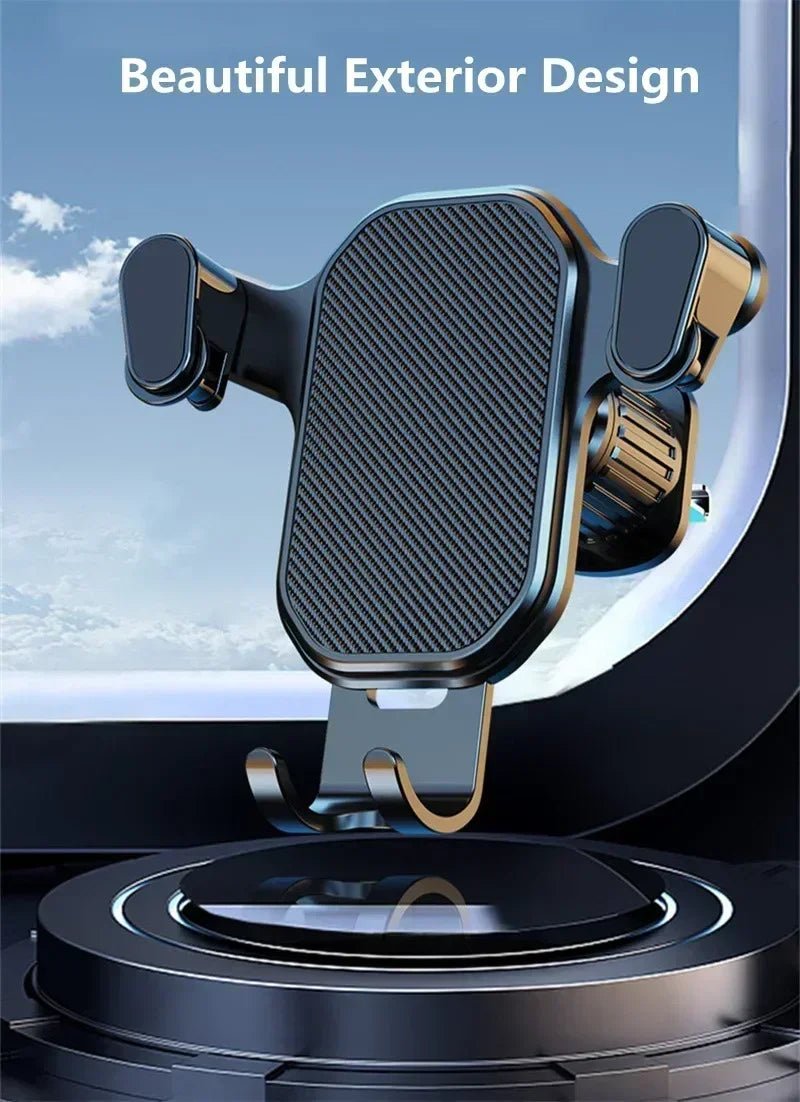 Car Air Outlet Clip Stand Car Phone Holder Smartphone Mount Gravity No Magnetic Support in Car For iPhone Xiaomi Samsung Huawei - Cozy & Co. Market