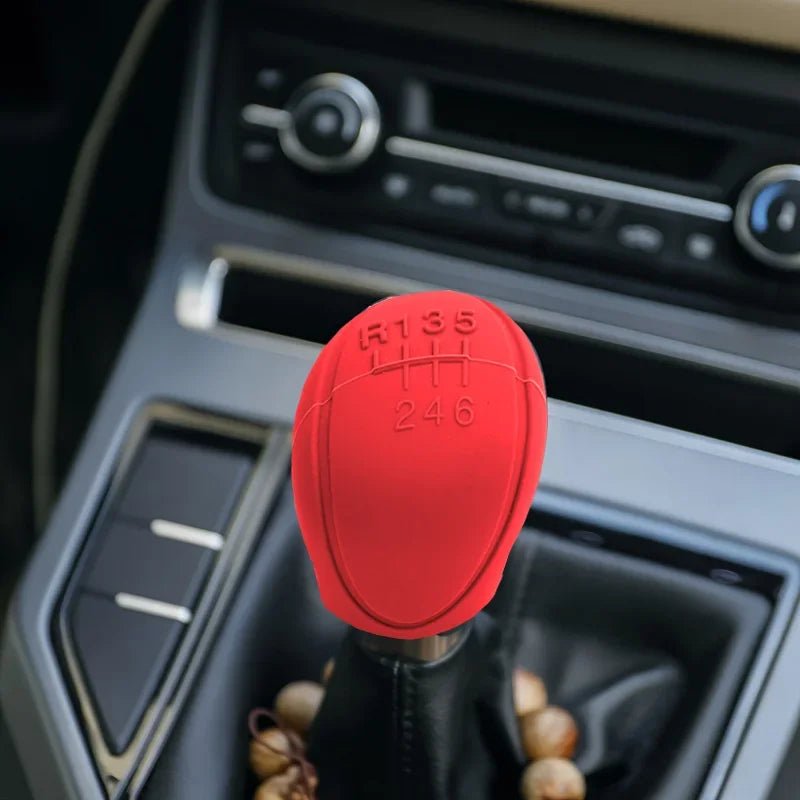 Car Silicone Gear Shift Knob Cover Gear Shift Non-Slip Grip Handle Protective Covers Manual 6-speed Car Interior Accessories - Cozy & Co. Market