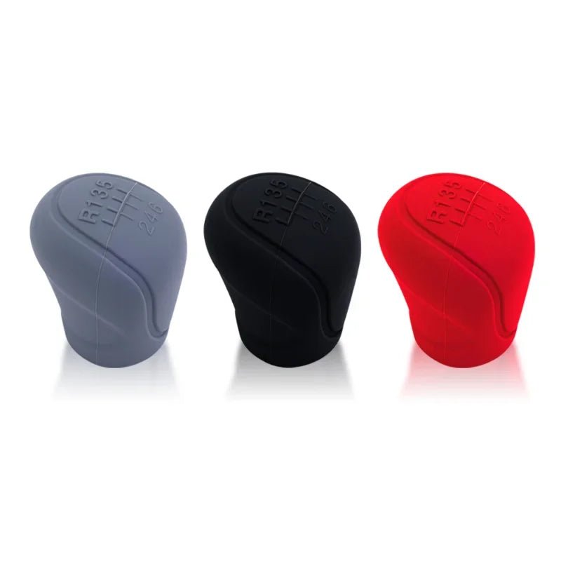 Car Silicone Gear Shift Knob Cover Gear Shift Non-Slip Grip Handle Protective Covers Manual 6-speed Car Interior Accessories - Cozy & Co. Market