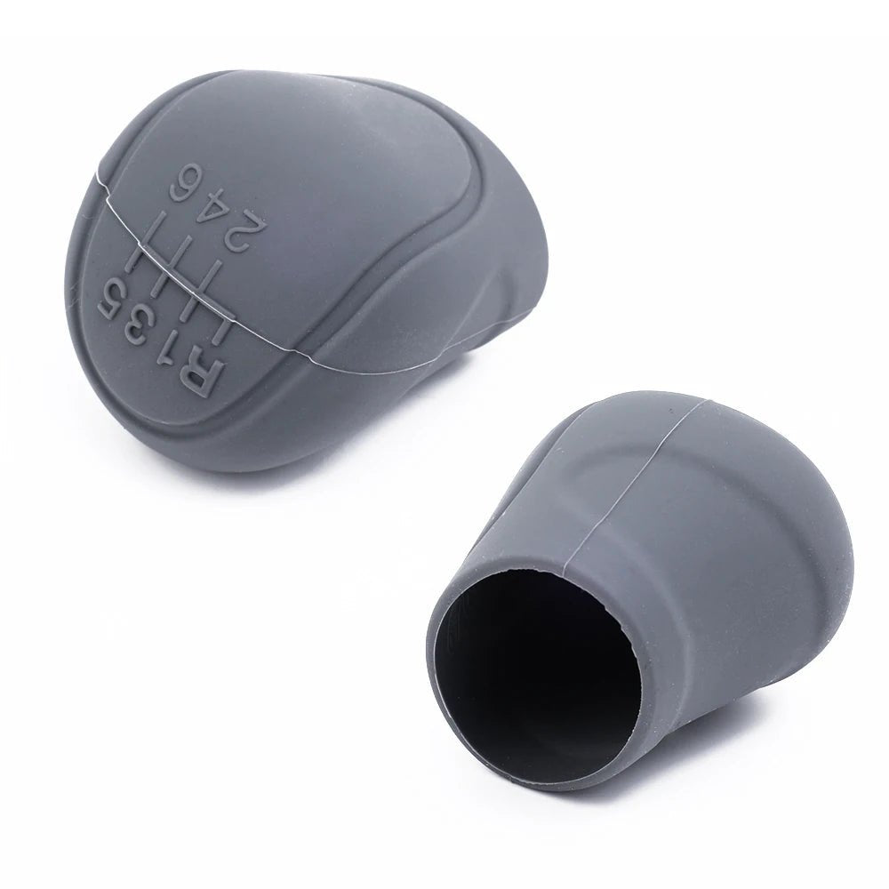 Car Silicone Gear Shift Knob Cover Gear Shift Non-Slip Grip Handle Protective Covers Manual 6-speed Car Interior Accessories - Cozy & Co. Market