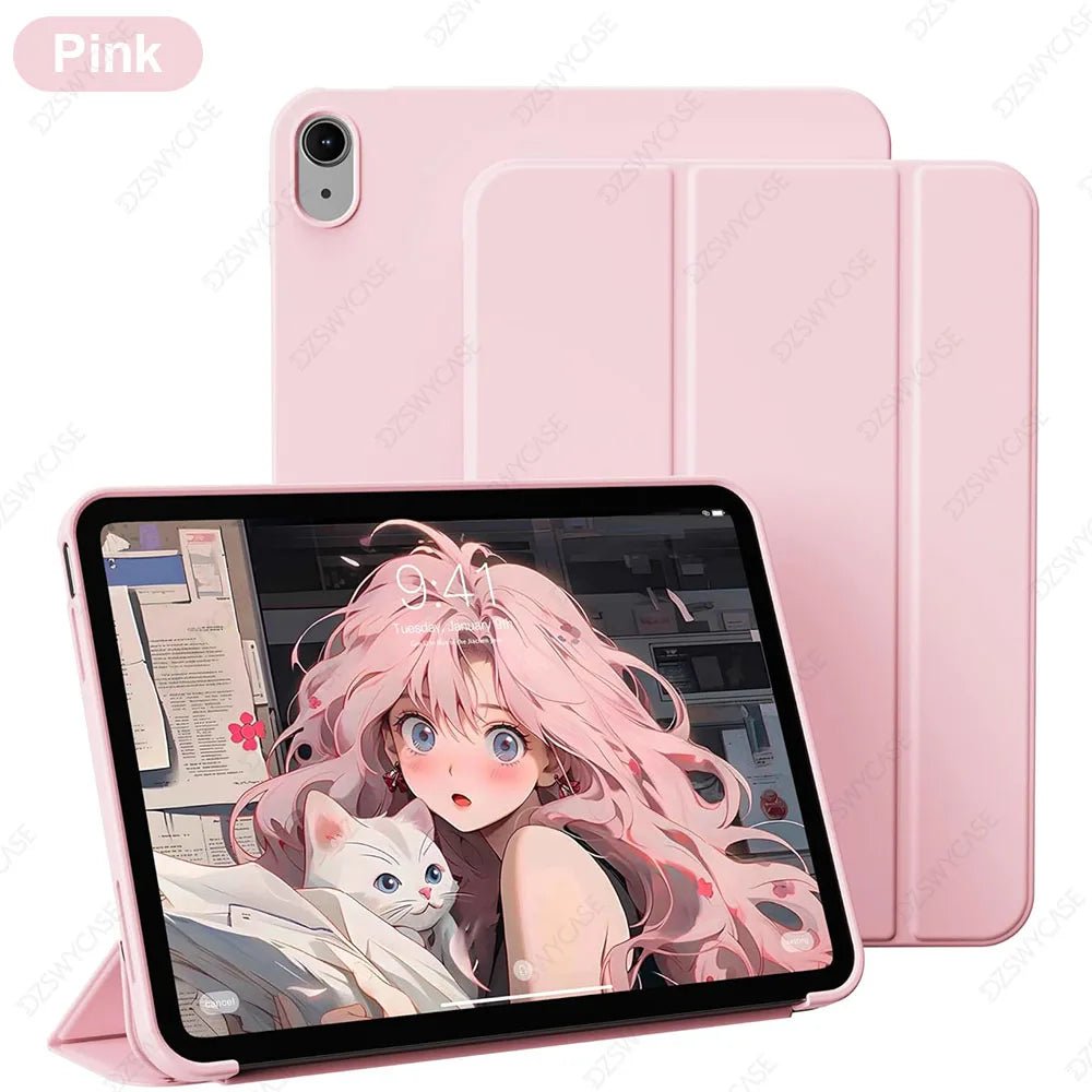 Case for iPad 11th (A16) 11 Inch 2025/10th Gen 10.9 Inch 2022, Support Auto Wake/Sleep, Trifold Stand Cover, with Soft TPU Back - Cozy & Co. Market