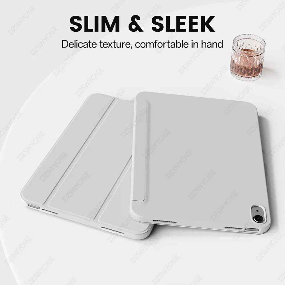 Case for iPad 11th (A16) 11 Inch 2025/10th Gen 10.9 Inch 2022, Support Auto Wake/Sleep, Trifold Stand Cover, with Soft TPU Back - Cozy & Co. Market