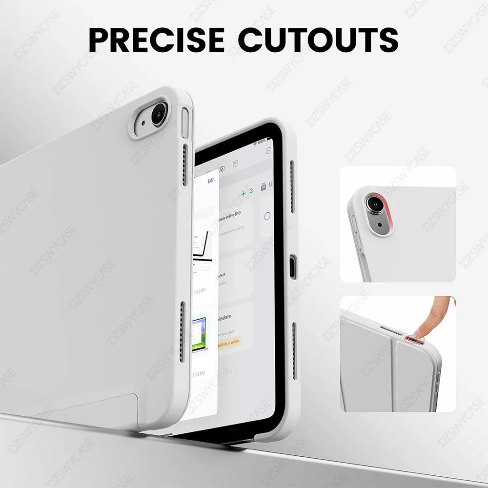 Case for iPad 11th (A16) 11 Inch 2025/10th Gen 10.9 Inch 2022, Support Auto Wake/Sleep, Trifold Stand Cover, with Soft TPU Back - Cozy & Co. Market