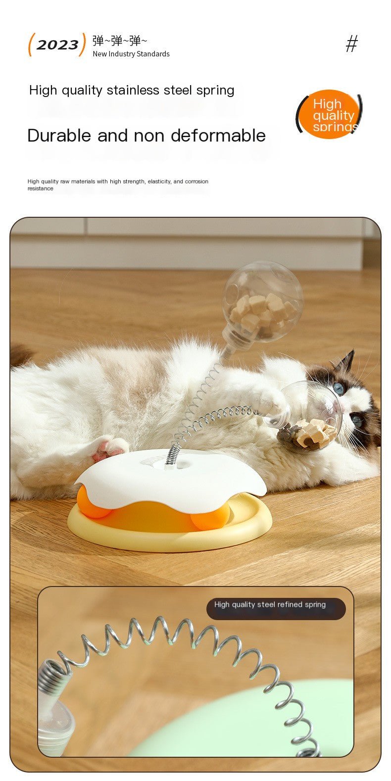 Cat Toy Leaky Ball (Single Piece) - Cozy & Co. Market