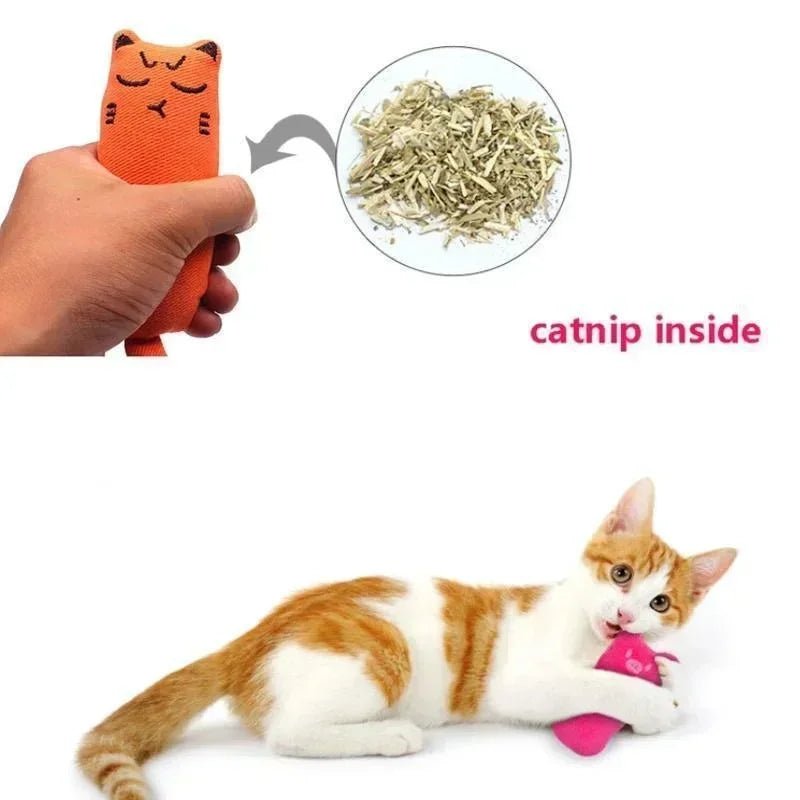 Catnip Plush Thumb Pillow Cat Toy - Cozy & Co. Market