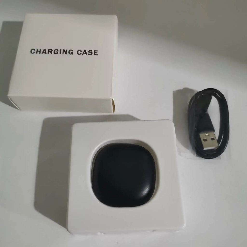Charging Case For R02 R03 R06 R08 R09 Smart Ring Charging Box Cable 200mAh Wireless Charger Case Type-C Replacement Charger Case - Cozy & Co. Market