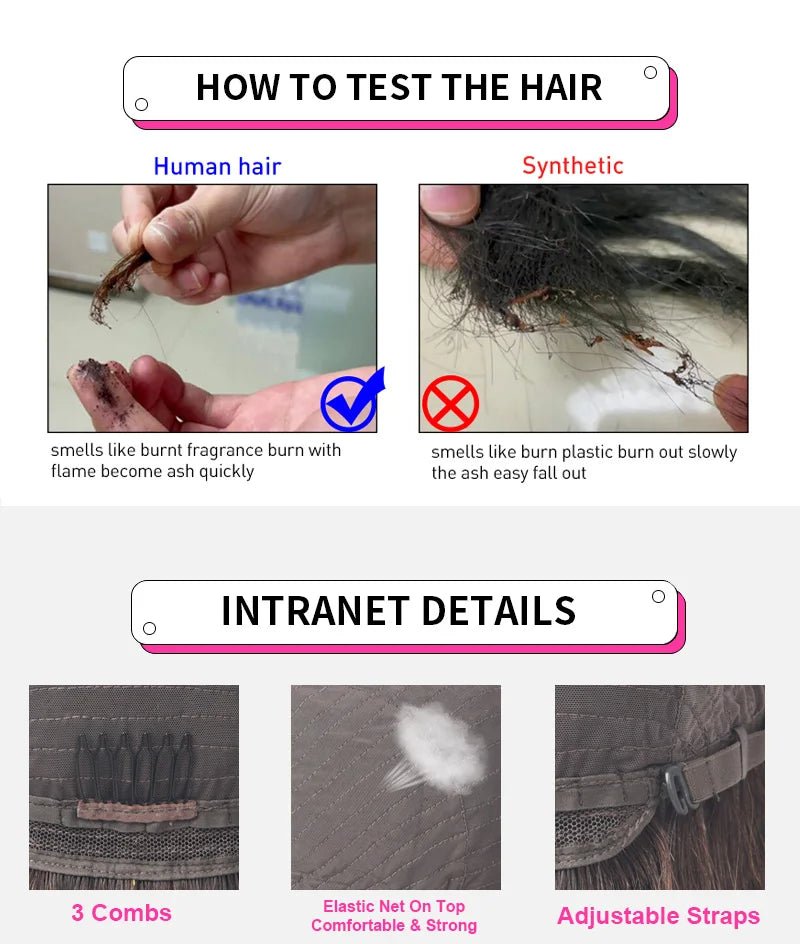 Chocolate Brown 13x4 Lace Front Wig Brazilian Pre Plucked 13x6 HD Lace Frontal Wigs Dark Brown Body Wave Human Hair Closure Wigs - Cozy & Co. Market