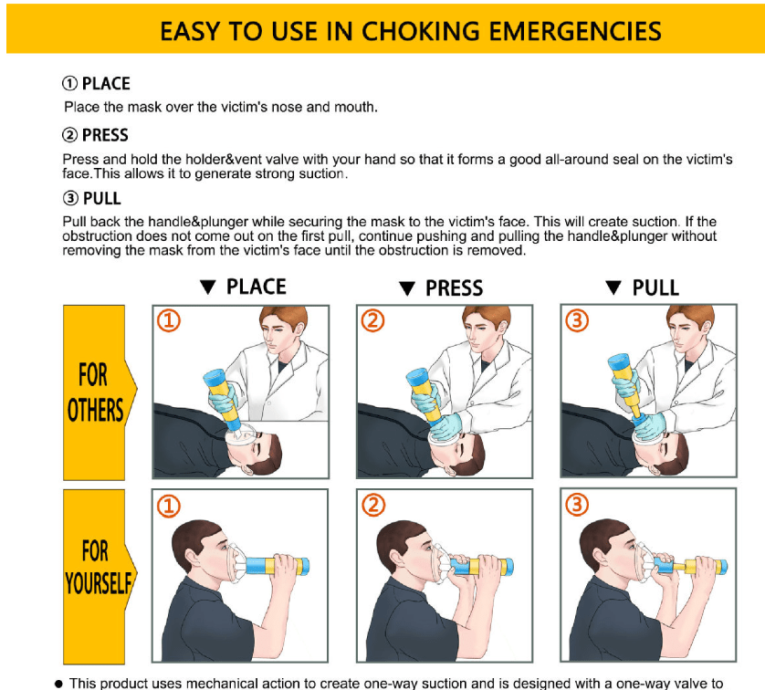 Choking Emergency Device - Cozy & Co. Market