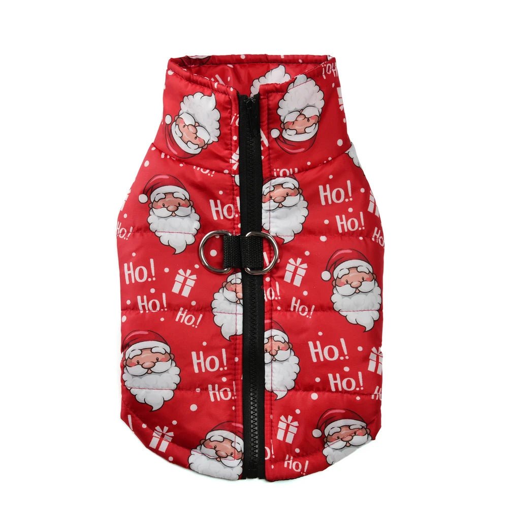 Christmas Dog & Cat Jacket — Warm Fleece Holiday Costume - Cozy & Co. Market