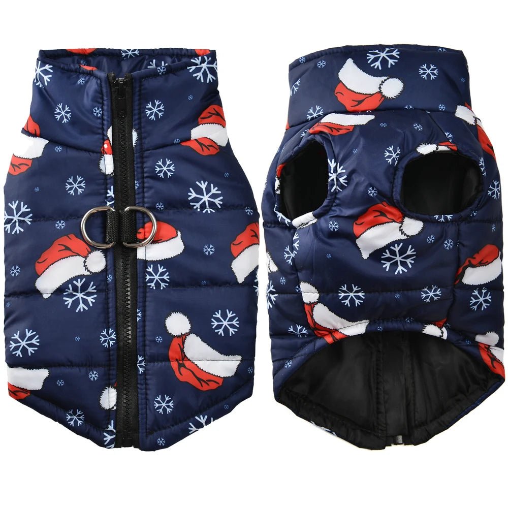 Christmas Dog & Cat Jacket — Warm Fleece Holiday Costume - Cozy & Co. Market