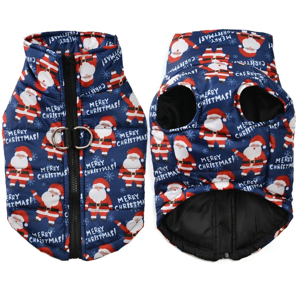 Christmas Dog & Cat Jacket — Warm Fleece Holiday Costume - Cozy & Co. Market