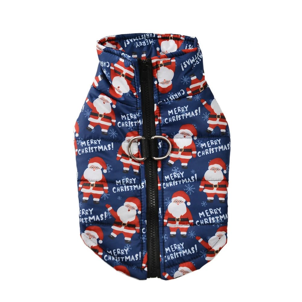 Christmas Dog & Cat Jacket — Warm Fleece Holiday Costume - Cozy & Co. Market