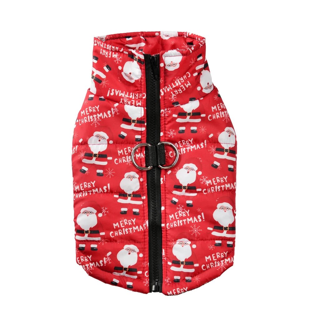Christmas Dog & Cat Jacket — Warm Fleece Holiday Costume - Cozy & Co. Market