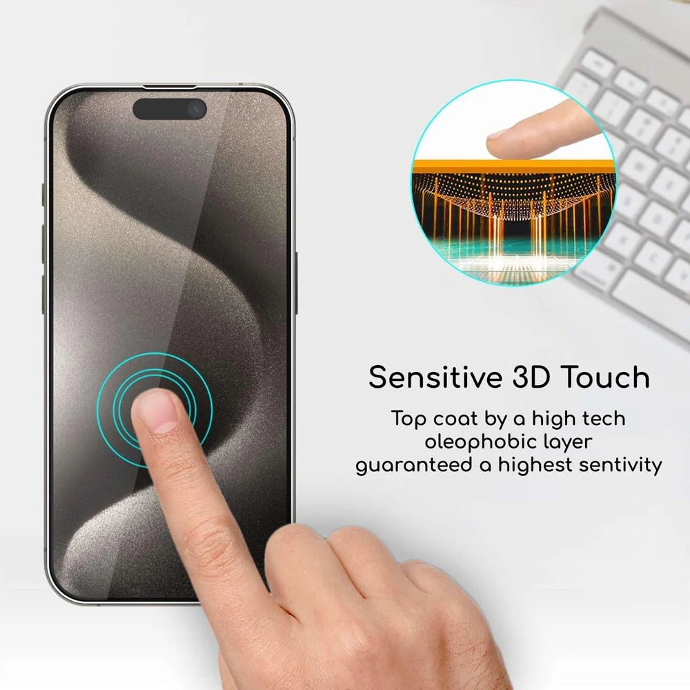 Clear Glass Film For iPhone 17 16 15 Pro Max Screen Protector For iPhone 11 12 13 14 15 Pro Tempered Glass iPhone13 Mini 16 Plus - Cozy & Co. Market