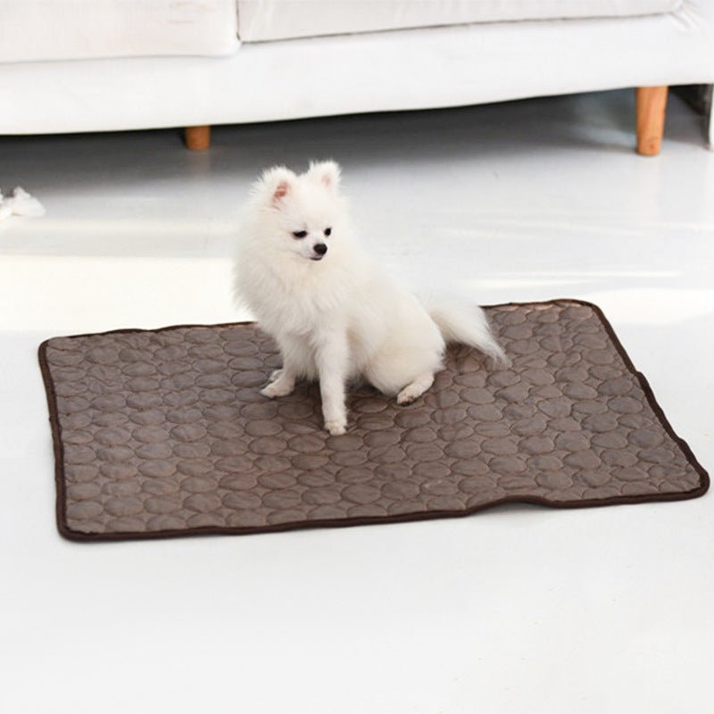 Cooling Ice Silk Mat for Summer Pet Comfort - Cozy & Co. Market