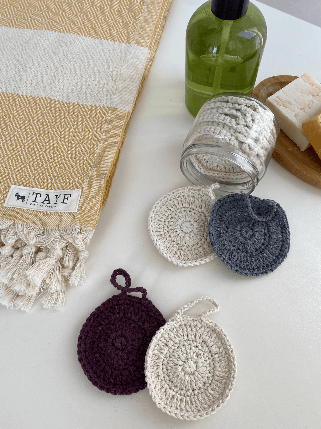 Cotton makeup removal pads - Cozy & Co. Market