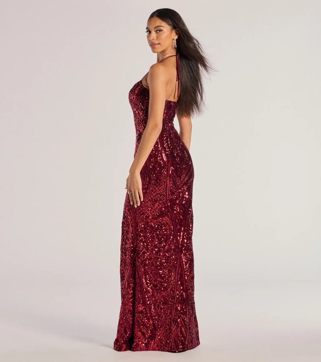 Cross-border Explosive Amazon Hot European and American Women's Sexy Sling Sling Sequin dress Fashion All-match Long Dress - Cozy & Co. Market