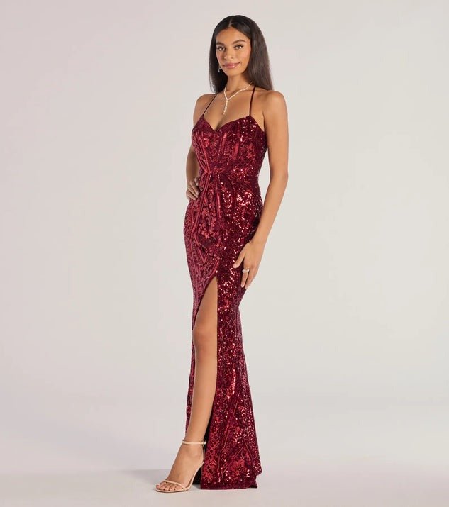 Cross-border Explosive Amazon Hot European and American Women's Sexy Sling Sling Sequin dress Fashion All-match Long Dress - Cozy & Co. Market