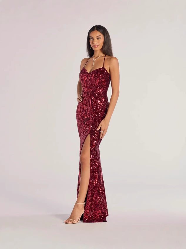 Cross-border Explosive Amazon Hot European and American Women's Sexy Sling Sling Sequin dress Fashion All-match Long Dress - Cozy & Co. Market