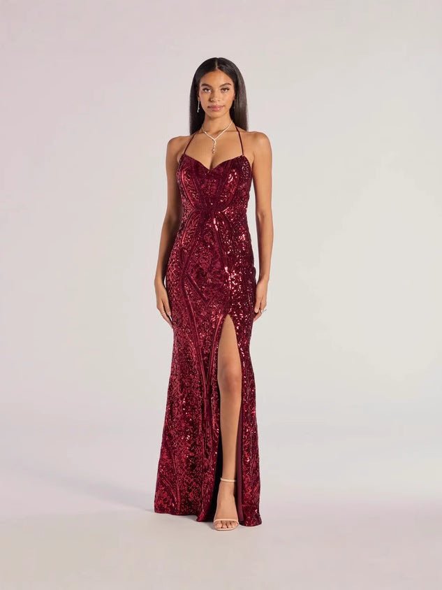 Cross-border Explosive Amazon Hot European and American Women's Sexy Sling Sling Sequin dress Fashion All-match Long Dress - Cozy & Co. Market