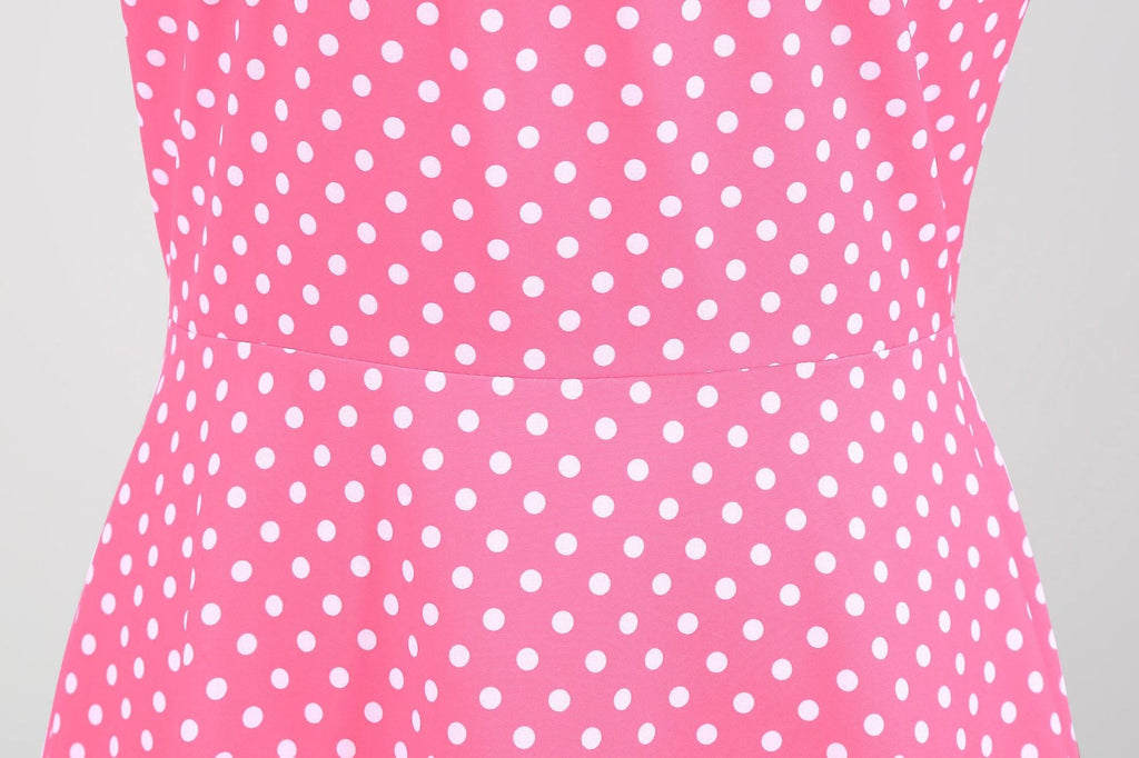 Cross-border foreign trade Europe and the United States 2025 spring and summer new retro temperament short sleeve wave printing waist dress - Cozy & Co. Market