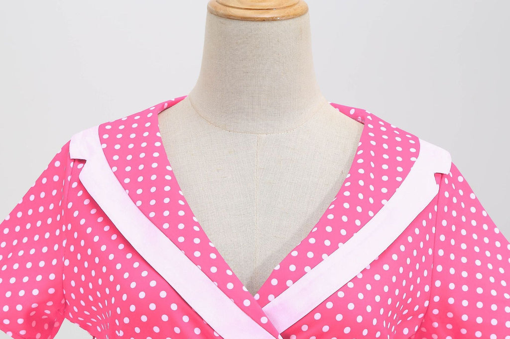 Cross-border foreign trade Europe and the United States 2025 spring and summer new retro temperament short sleeve wave printing waist dress - Cozy & Co. Market