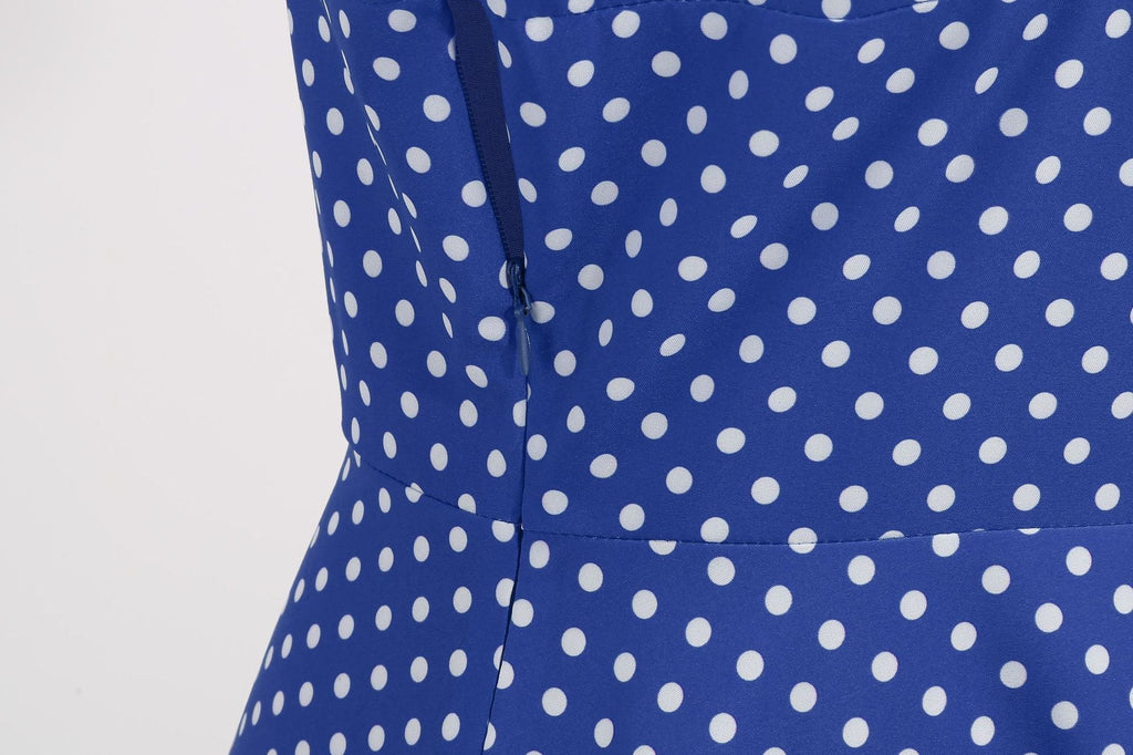 Cross-border foreign trade Europe and the United States 2025 spring and summer new retro temperament short sleeve wave printing waist dress - Cozy & Co. Market