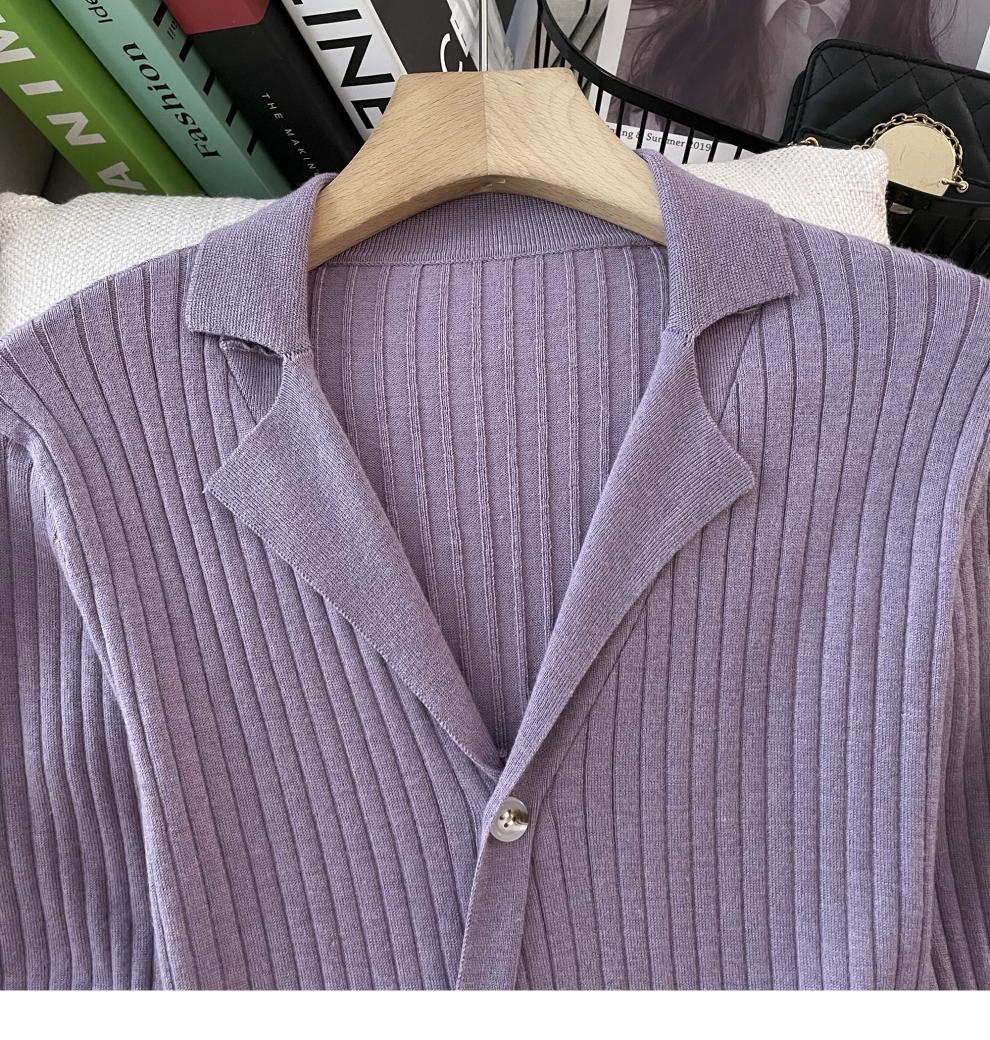 Cross-border French Style Chanel Style Knitted Skirt with Trumpet Sleeve Elegant Women's New Slim-fit Small Lapel Knitted dress - Cozy & Co. Market