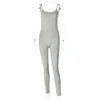 Custom Womens Hot Mom Solid Color Yoga Sports Jumpsuit Women Waist Restraint Leggings - Cozy & Co. Market